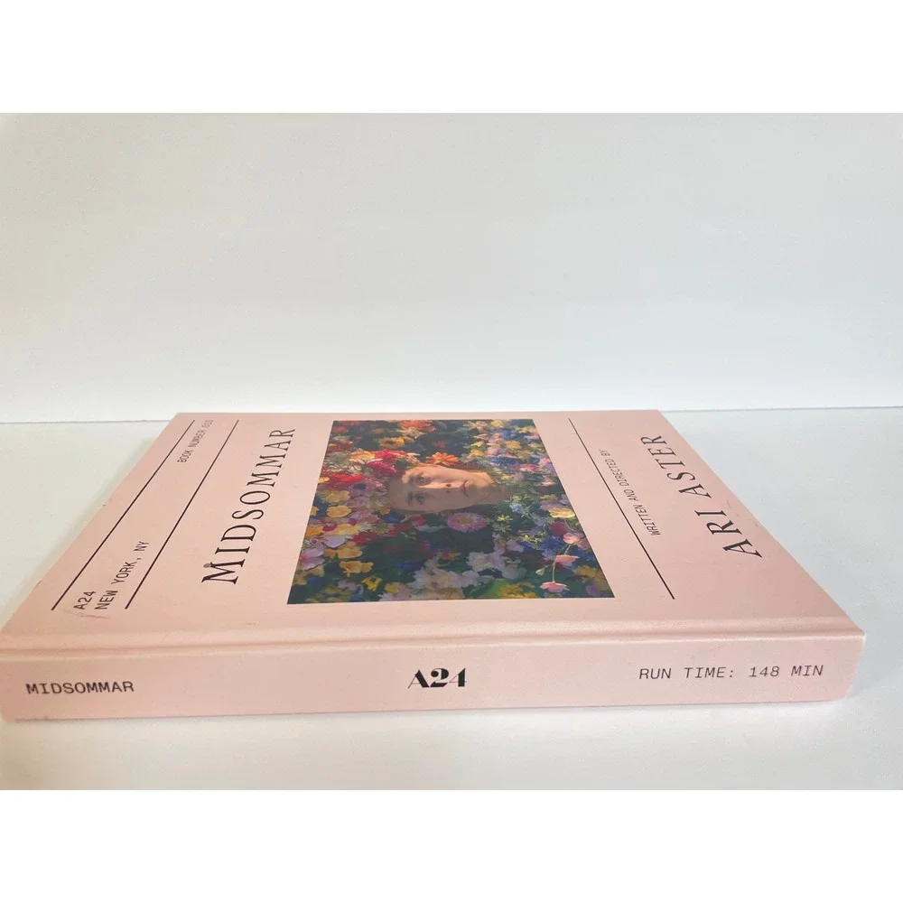 A24 Midsommar Screenplay Book Ari Aster Pink HC Collector Edition Book 010